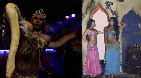 Bellydancer tuinfeest