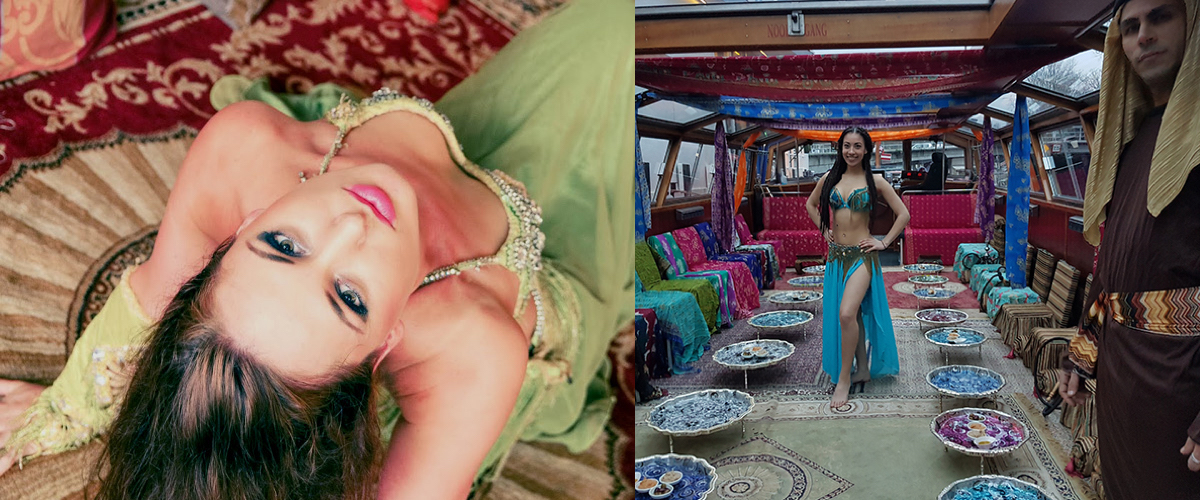 Bellydancer op Lounge Muziek